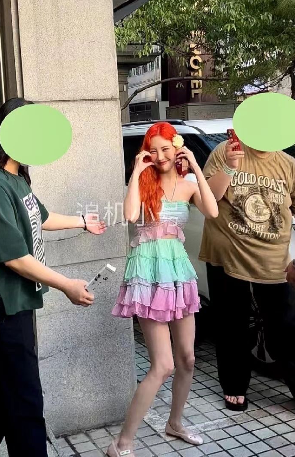 組圖：人美心善！宣美請粉絲喝參雞湯 為歌迷比心表演新歌