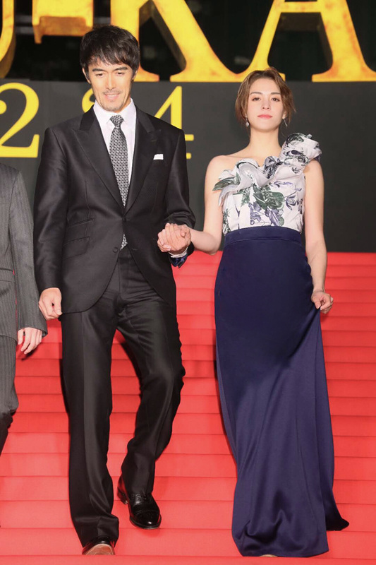 张榕容现身东京宣传电影《妖猫传》