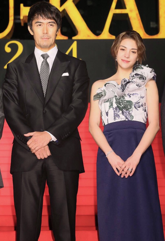 张榕容与演员阿部宽