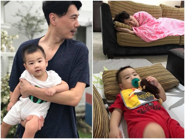 ella儿子9个月就超帅浓眉大眼成单眼皮型男