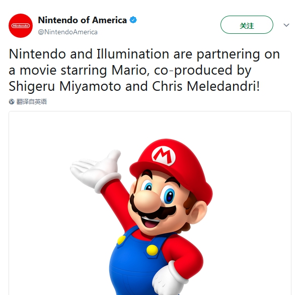 任天堂官宣影片消息