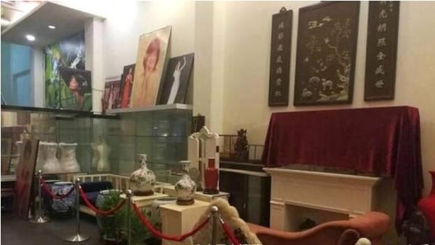 邓丽君纪念馆中的陈设