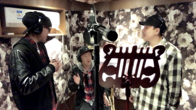 阿里郎组合成员：崔金水、金君龙、权赫