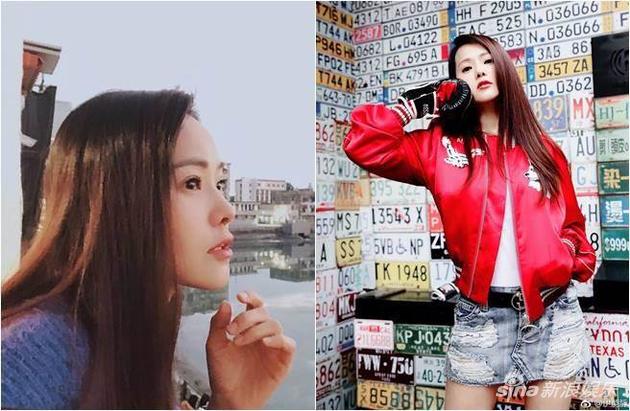 伊能静有女万事足,在微博时常分享生活点滴