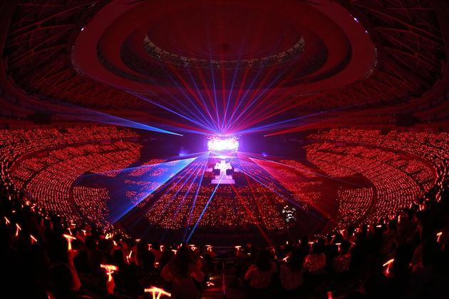 东方神起第三回五大巨蛋巡演大阪巨蛋公演照片