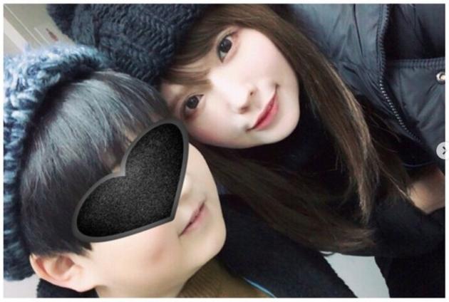 益若翼ins晒与9岁长子合照被赞嘴巴长得像 手机新浪网