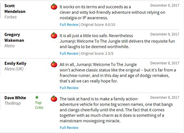 《The Wrap》好评：讲真，它太适合影迷组团去二刷了