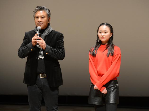 首映现场图-李杨与杜函梦图