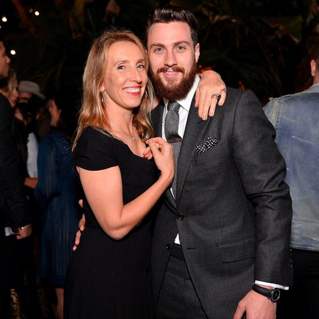 亚伦·泰勒-约翰逊和妻子萨姆·泰勒-约翰逊