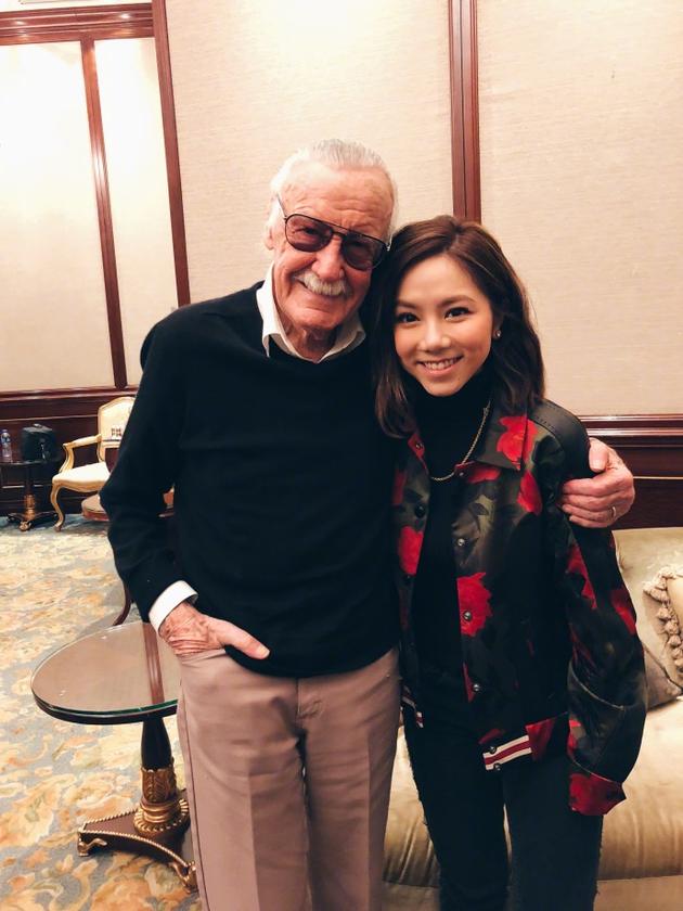 Stan Lee与邓紫棋