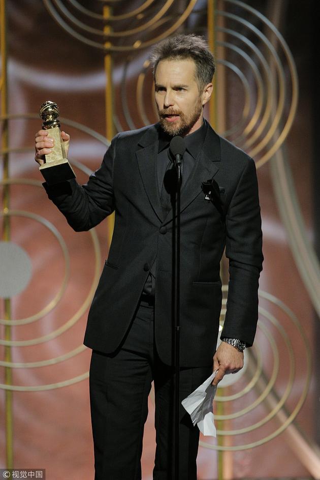 金球奖电影最佳男配角:山姆·洛克威尔