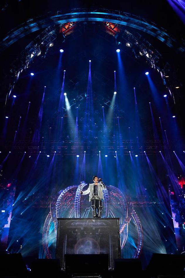 周杰伦“地表最强2”巡演新加坡起跑。(杰威尔提供)