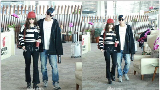 杜江霍思燕夫妇甜蜜现身