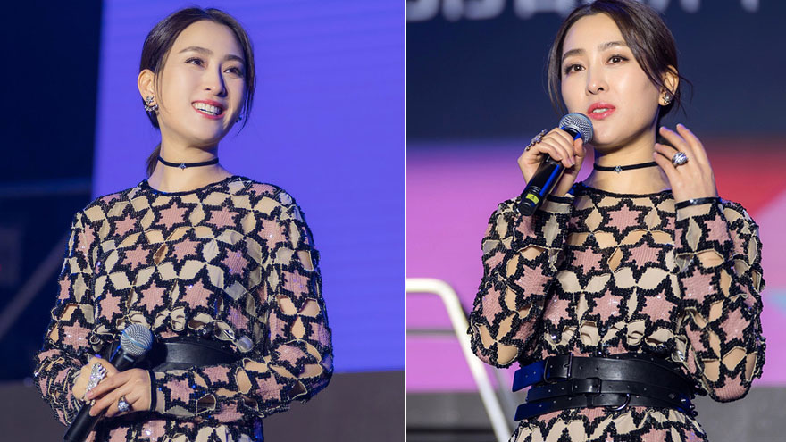 马苏懒理传言公开亮相 面露灿笑心情大好