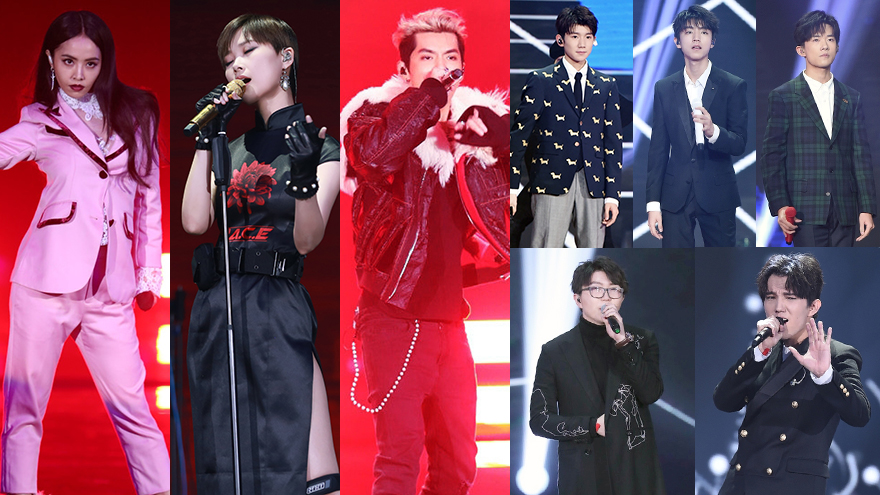 直击微博之夜现场 吴亦凡李宇春蔡依林TFBOYS活力表演