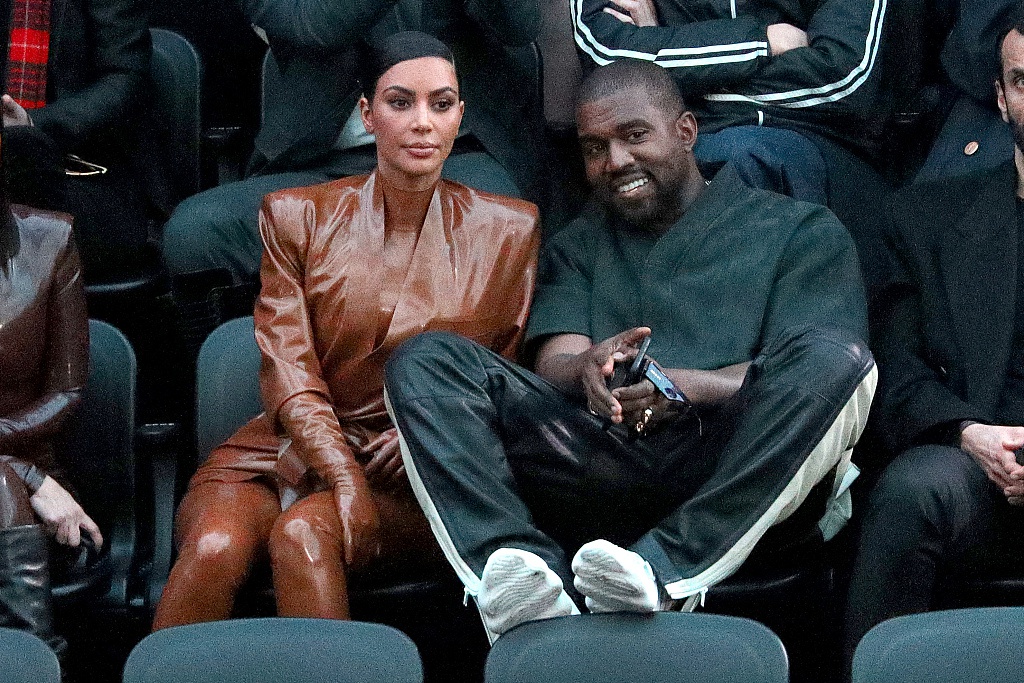Kim Kardashian 和 Kanye West