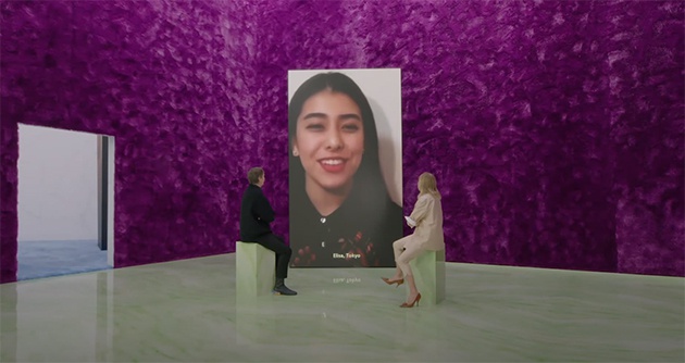 Miuccia Prada和Raf Simons与全球的高校学生通过视频展开对话