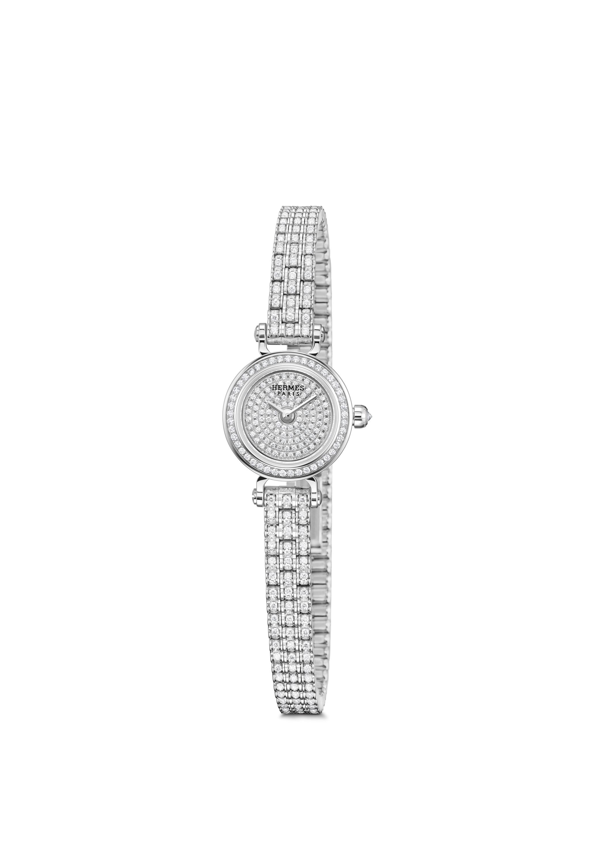 爱马仕faubourg joaillerie高级珠宝腕表