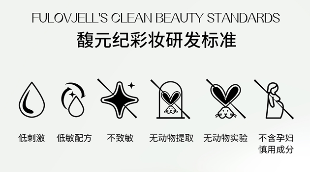 Source of research and development standards for Fuyuanji makeup: Fuyuanji Tmall official flagship store