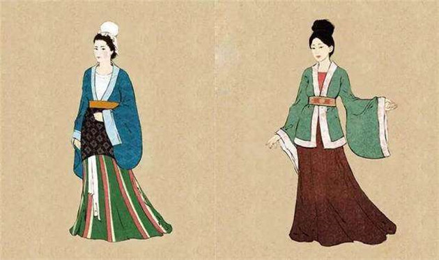 南北朝服飾(圖片來源微博)