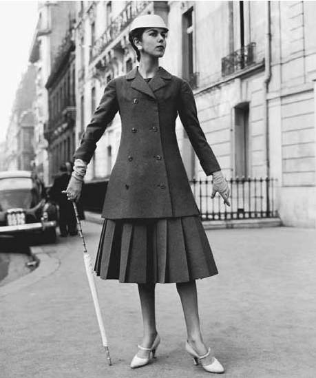 Christian Dior于1955年推出的A-Line套装