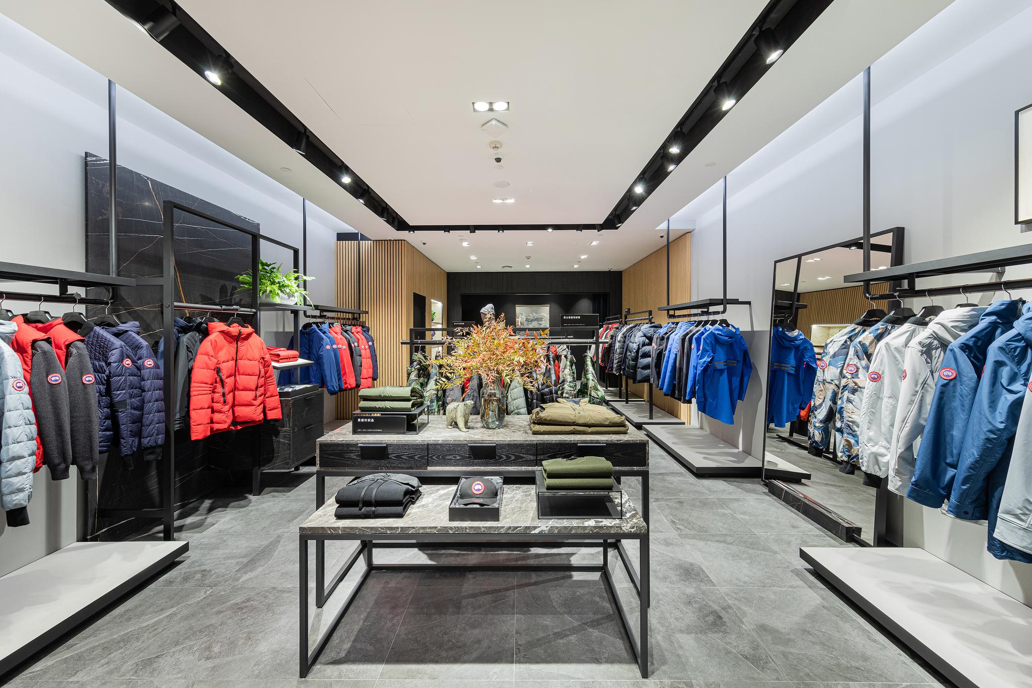 canadagoose加拿大鹅揭幕北京skp男装及女装精品店