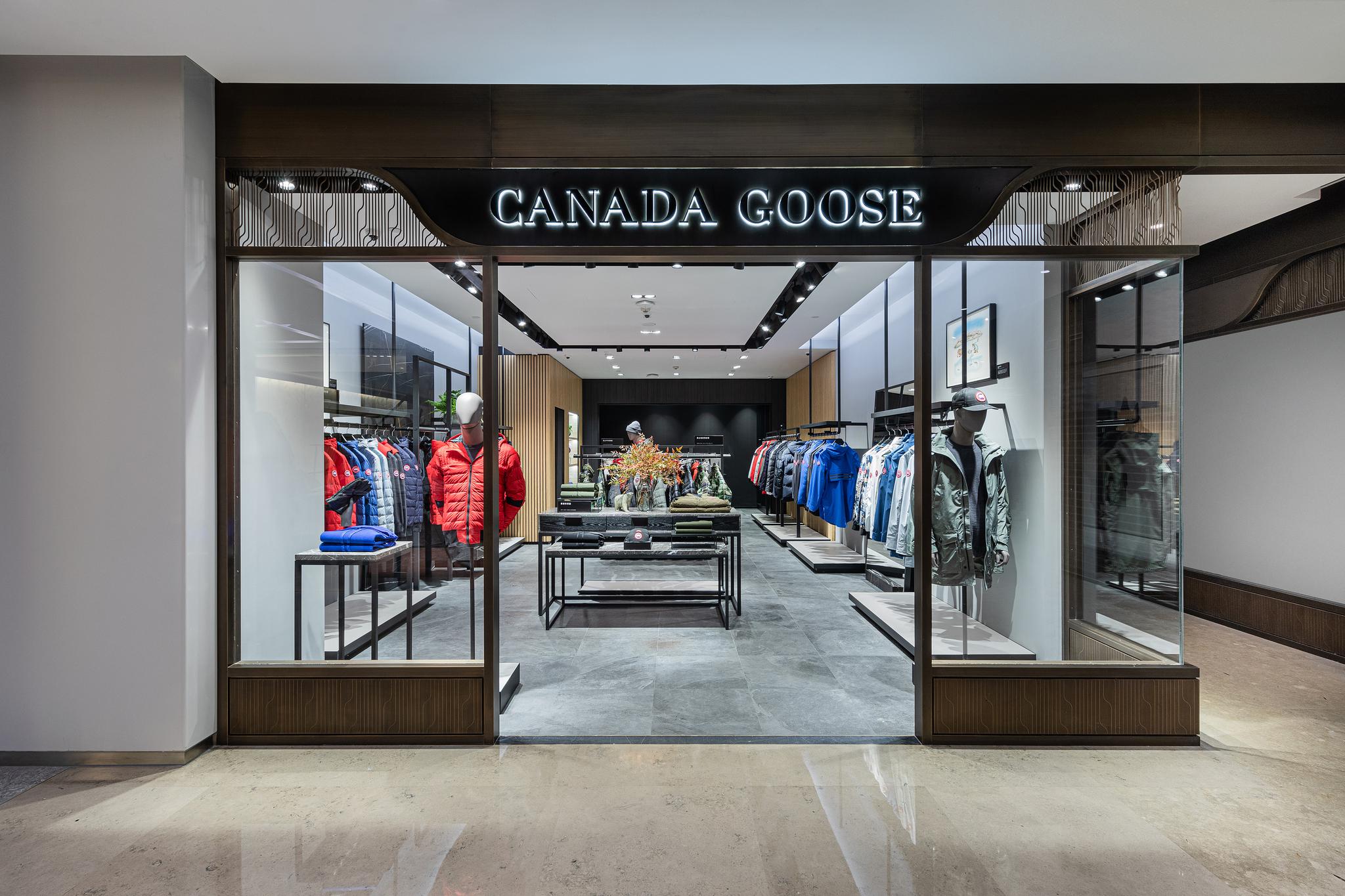 canadagoose加拿大鹅揭幕北京skp男装及女装精品店