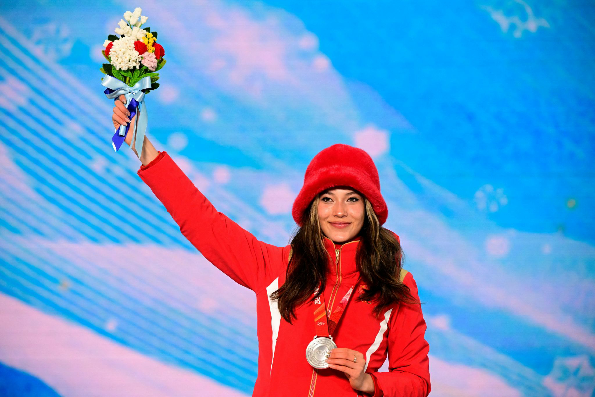  自由式滑雪女子坡面障碍技巧银牌