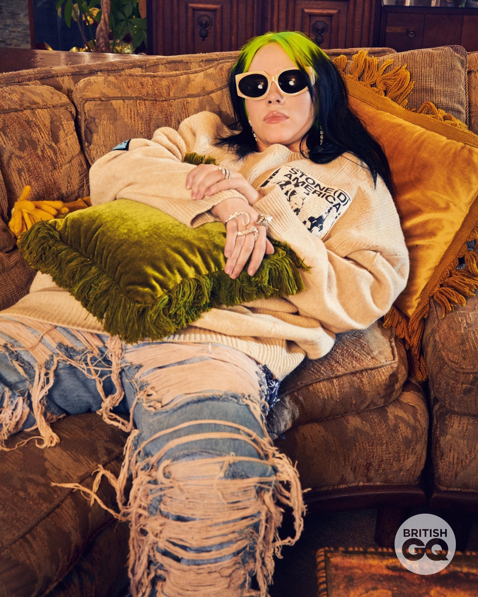 碧梨billie eilish多彩穿搭登封面_高清图集_新浪网