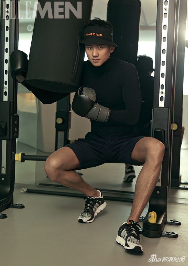 宁泽涛登ellemen九月刊 阳光少年放肆秀腹肌