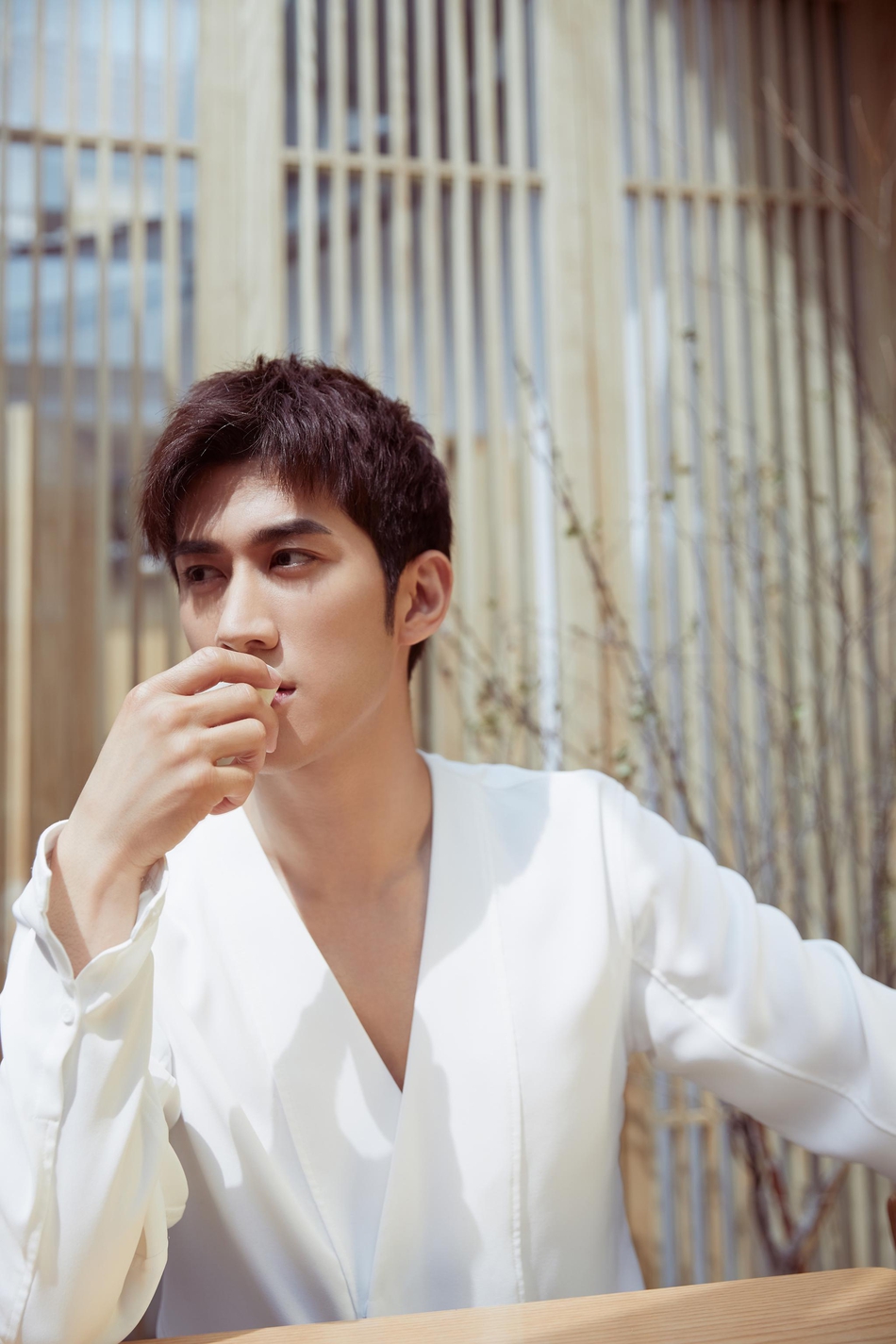 李治廷白衣写真曝光 简单纯粹显温润风度_高清图集_新浪网