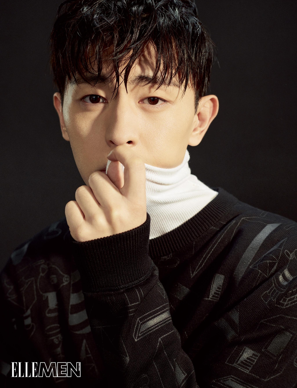 邓伦登ellemen香港封面演绎秋冬型男的穿搭风尚