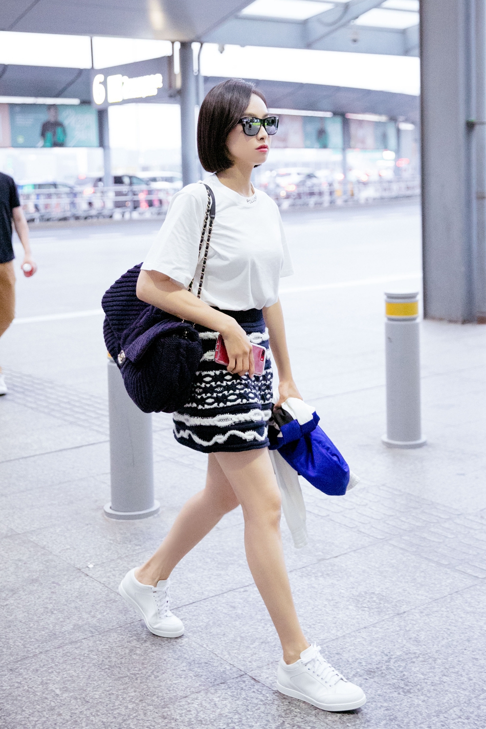 被宠千年的皮皮这样穿 宋茜夏日清凉装