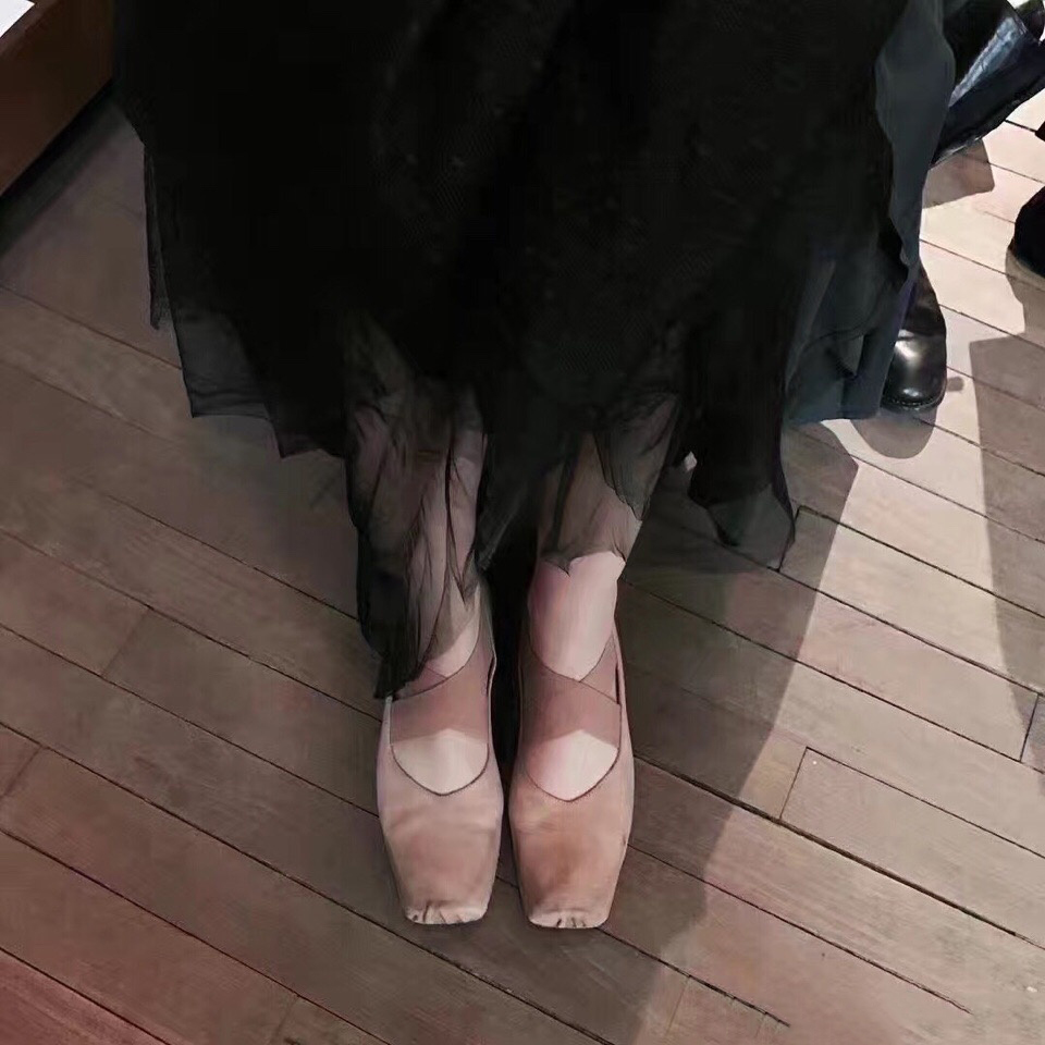 Uma Wang芭蕾舞鞋