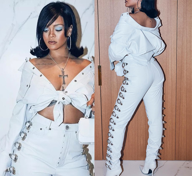 Rihanna-Coachella造型