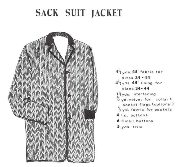 sack suit