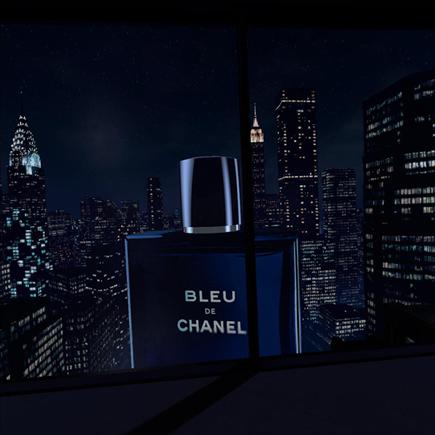  Chanel's "Perceive Blue" activity VR experience