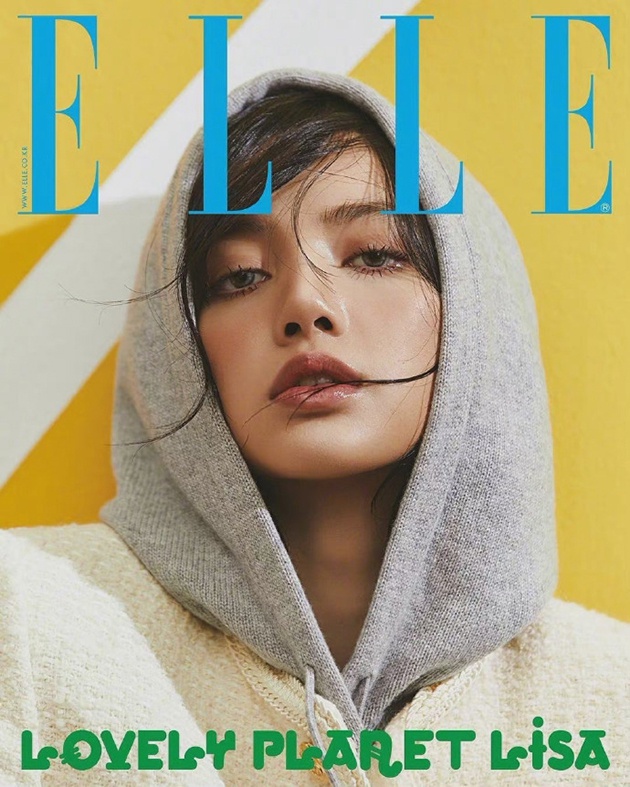 Lisa ELLE KOREA 韓國版ELLE 四月封麵畫報