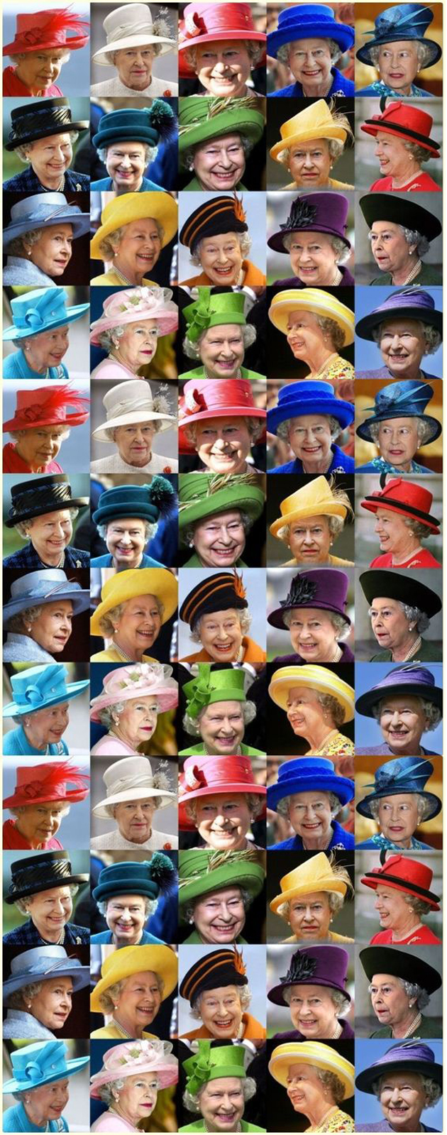 女王的帽子
