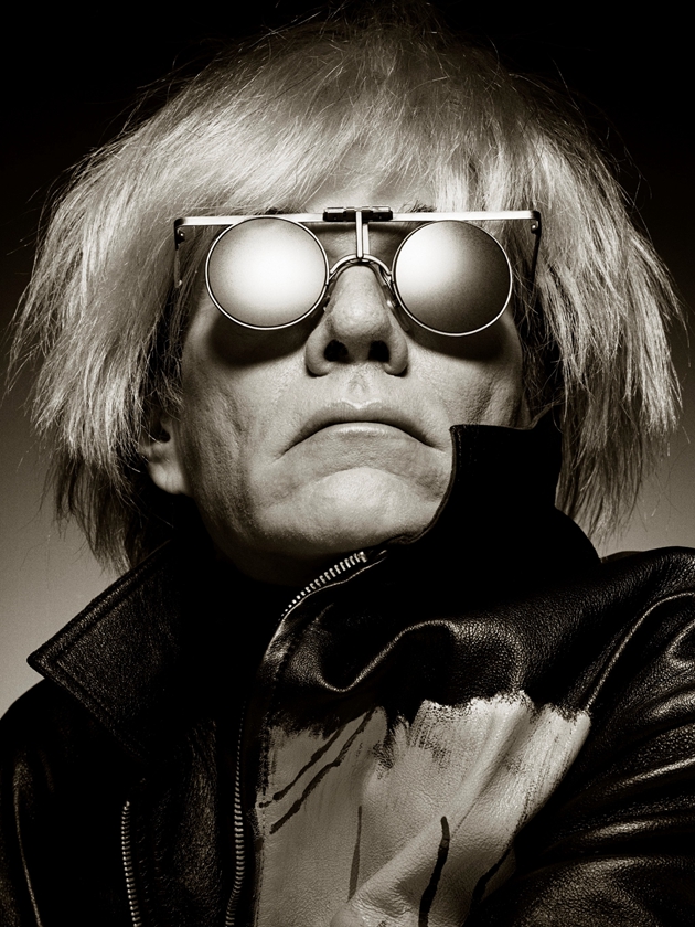 ALBERT WATSON拍摄的Andy_Warhol， New York City， 1983