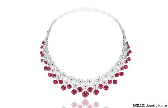 Chopard 萧邦Red Carpet系列 红宝石项链
