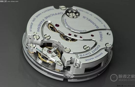 沛纳海p2004手动计时机芯