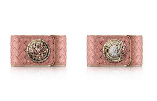 &nbsp;Mademoiselle&nbsp;Privé&nbsp;BOUTON拜占庭风格图案腕表