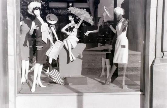 Liberty’s window display–1962