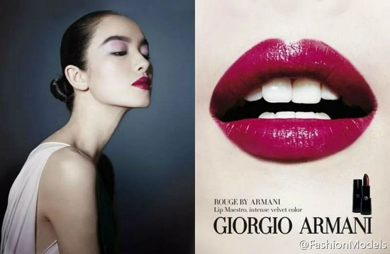 Giorgio Armani Beauty 2012campaign