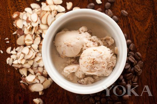 巴旦木冰淇淋 图片来自pinester