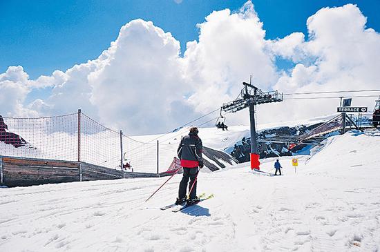 瑞士格施塔德滑雪场 图片源自视觉中国