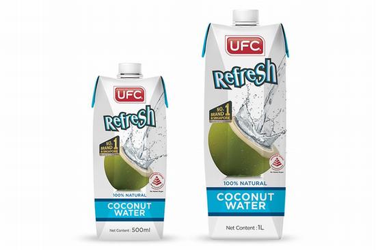 UFC Refresh椰子水 图片源自品牌官网