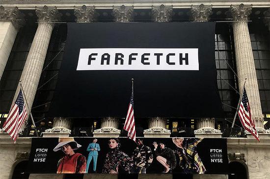 Farfetch于2018年9月21日在美国上市 图片来源:highbeast