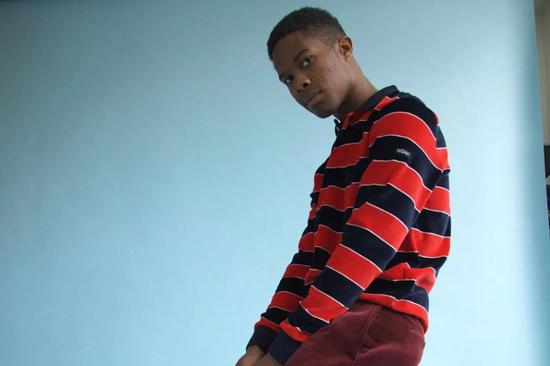 Stripe Polo Pullover / Via Noah